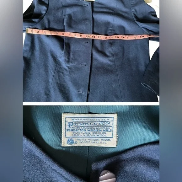 Vintage Pendleton‎ Blue Jacket - Picture 6 of 8